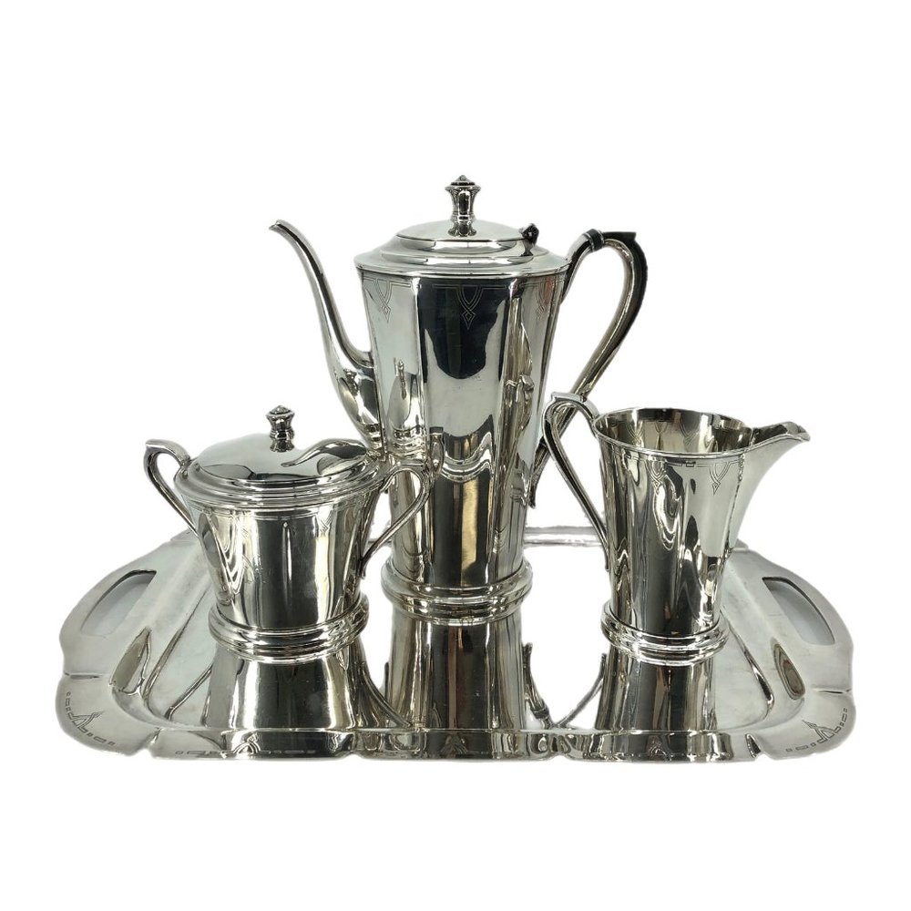 Classic Silver Vintage WM Rodgers Coffee & Tea Accessory | Versatile for All Sea